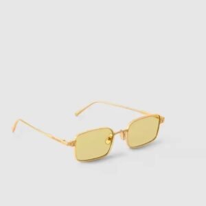 LV Pure Low Square Sunglasses Jaune