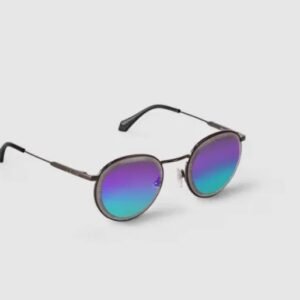 LV Super Vision Metal Round Sunglasses