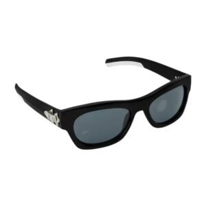 LV Frog Round Square Sunglasses Black