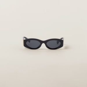 Miu Miu Glimpse Sunglasses Slate Gray Lenses M5