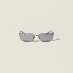 Miu Miu Aube Sunglasses Grey Lenses