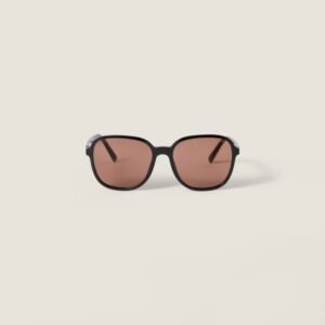 Miu Miu Regard Sunglasses Chocolate Brown Lenses