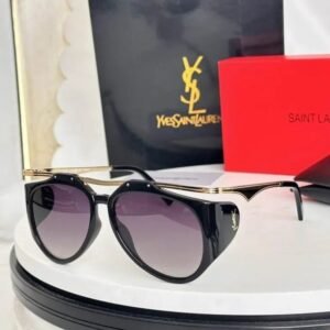 YSL SL M137 Amelia Black With Purple Shade Sunglasses
