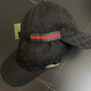 Canvas Baseball Hat Black