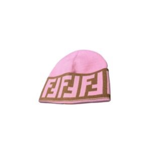 Fendi Pink Knit Hat