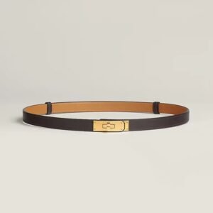 Hermes Kelly 18 Belt Ébène