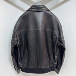 Bottega Veneta Leather Jacket Black