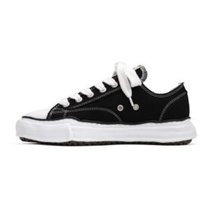 Maison Mihara Yasuhiro Peterson OG Sole Canvas Sneaker Black White