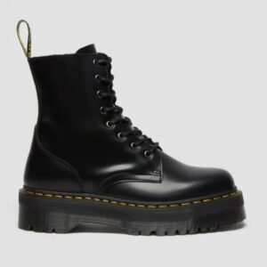 DR. MARTENS 1460 JADON SMOOTH PLATFORM BLACK