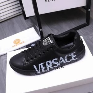 Versace Medusa Greca Low Black