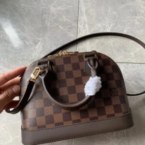 LV Alma BB Damier Ebene Bag Black