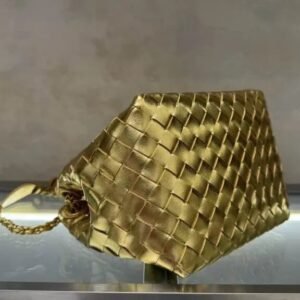 Bottega Veneta Parachute Bag Golden