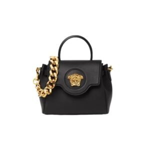 Versace La Medusa Small Leather Top-Handle